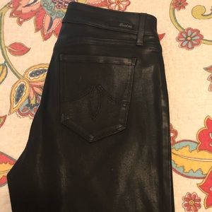 Level 99 black textured jeans